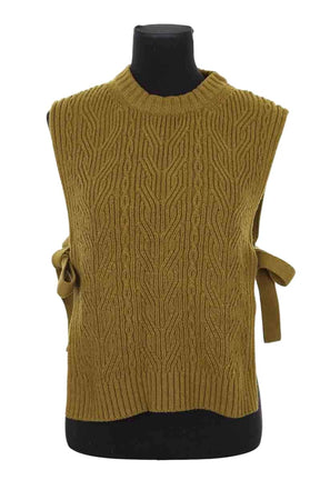 Pull Soeur Pablo Kaki en Laine, taille TU - Seconde Main