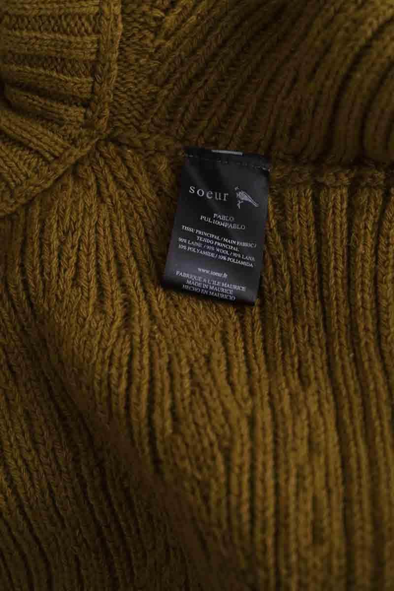 Pull Soeur Pablo Kaki en Laine