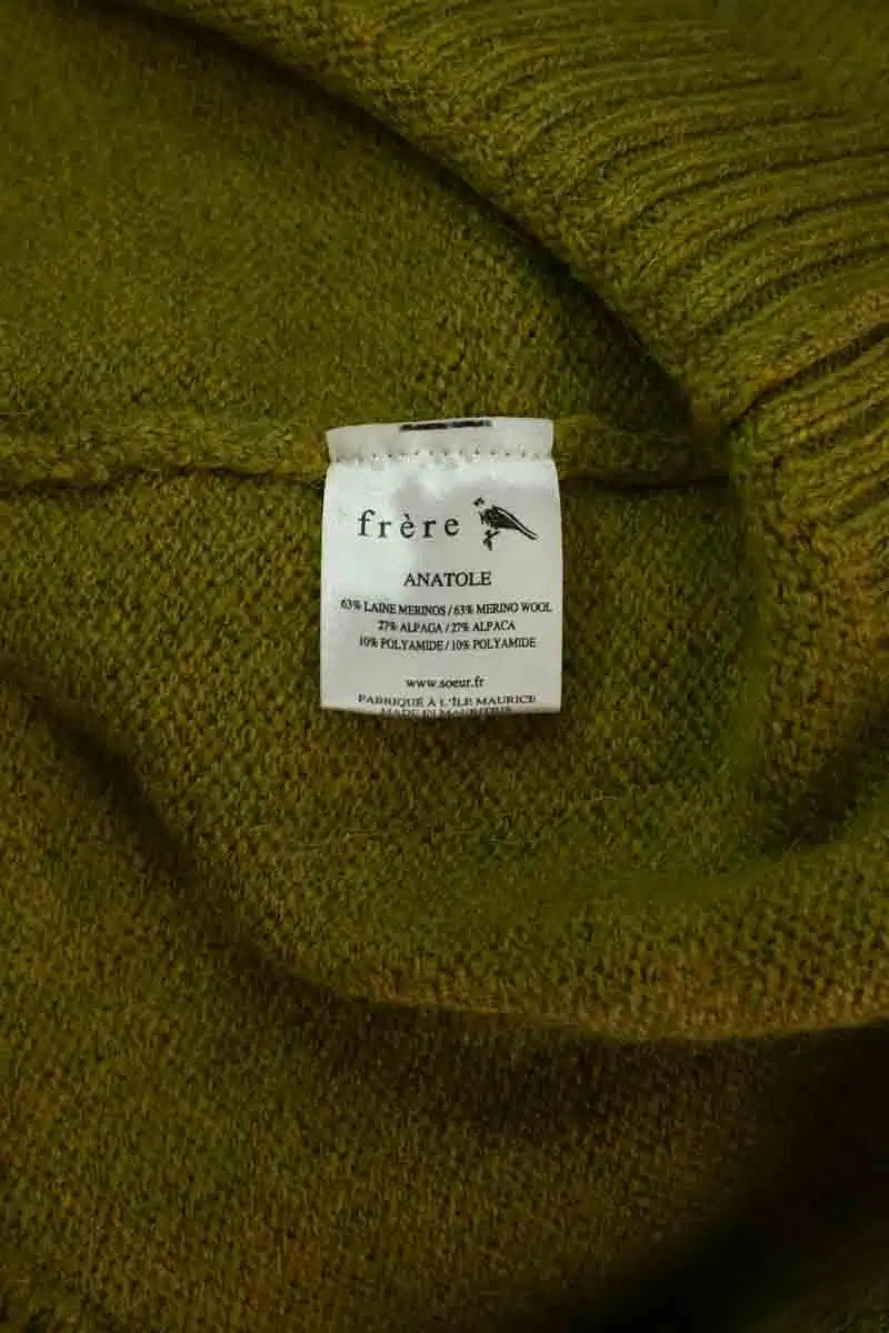 Pull Soeur Vert en Laine