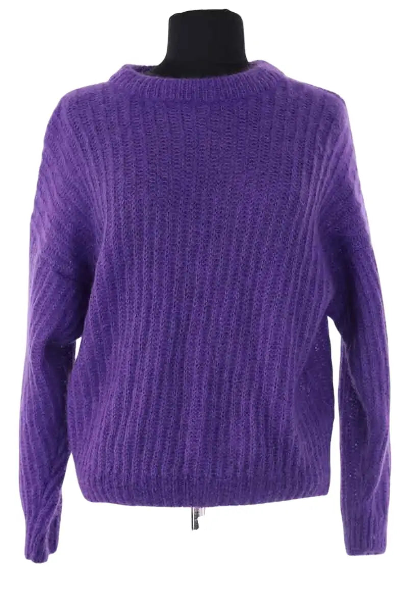 Pull Soeur Violet en Laine, taille S - Seconde Main
