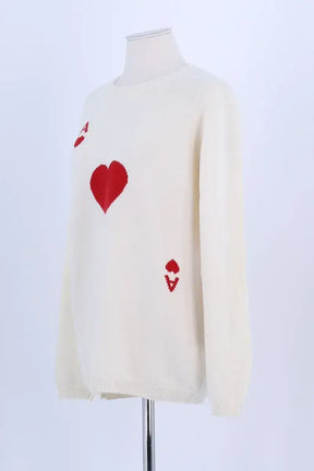 Pull Soi Blanc en Laine
