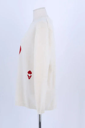 Pull Soi Blanc en Laine