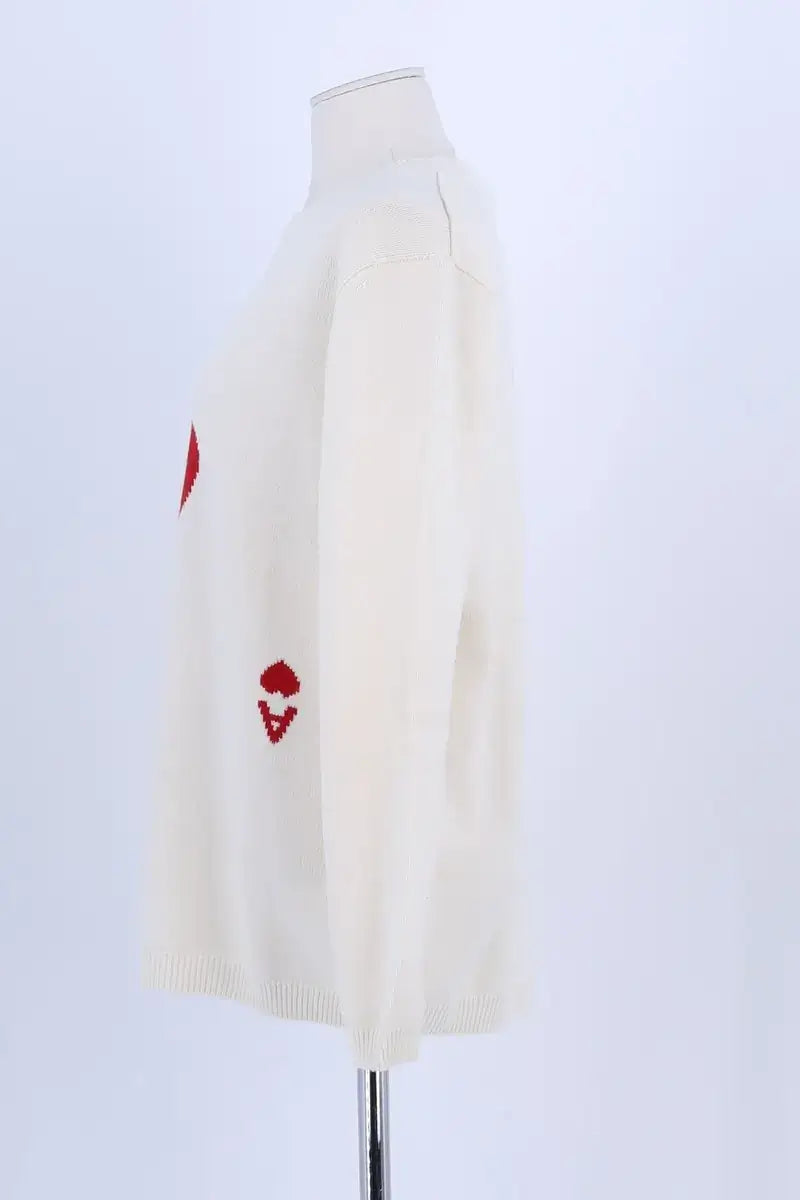 Pull Soi Blanc en Laine