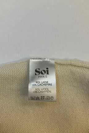 Pull Soi Blanc en Laine