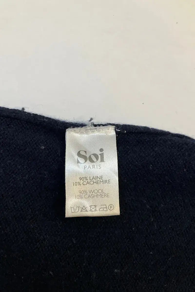 Pull Soi Marine en Laine