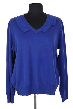 Pull Sonia Rykiel Bleu en Coton, taille M - Seconde Main