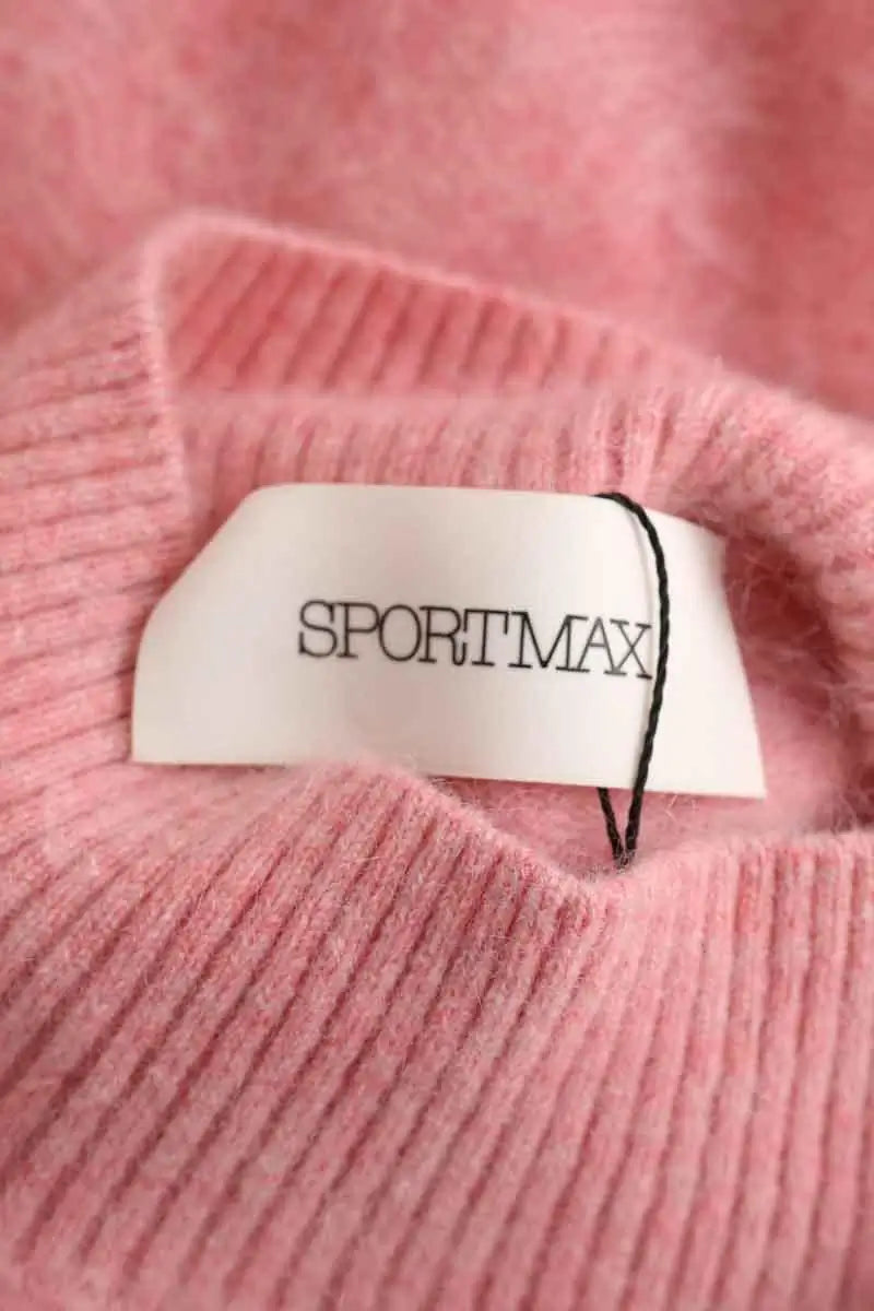 Pull Sportmax Rose en Cachemire