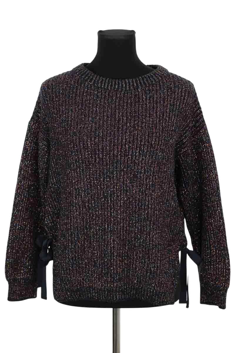 Pull Tara Jarmon Noir en Coton, taille L - Seconde Main