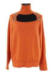 Pull Tara Jarmon Passion Orange en Laine, taille L - Seconde Main