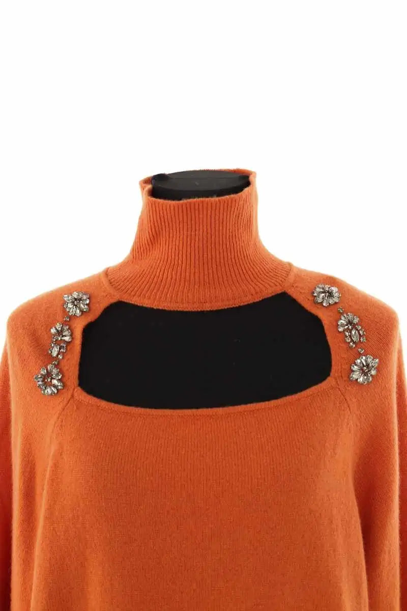 Pull Tara Jarmon Passion Orange en Laine