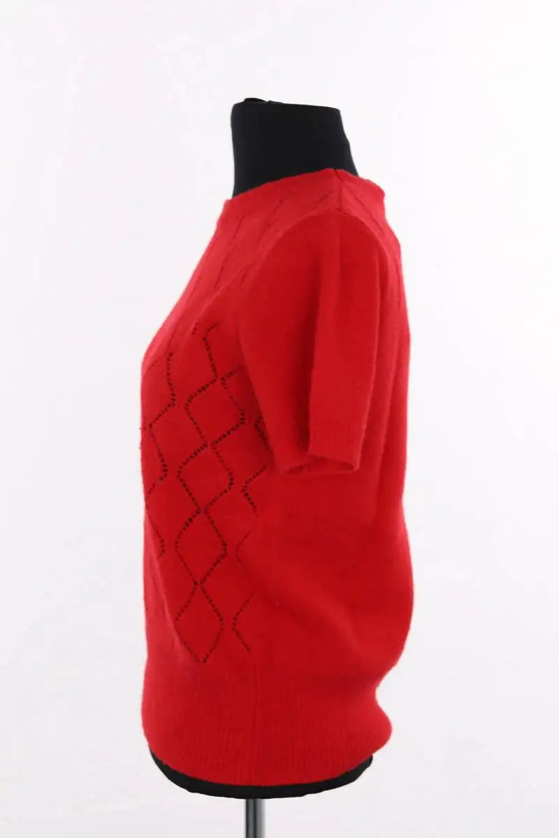 Pull Tara Jarmon Rouge en Laine