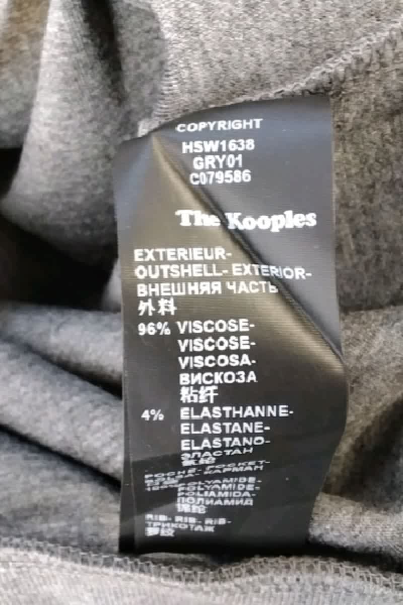 Pull The Kooples Gris en Viscose