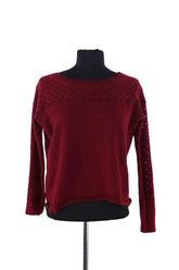 Pull The Kooples Marron en Laine, taille M - Seconde Main