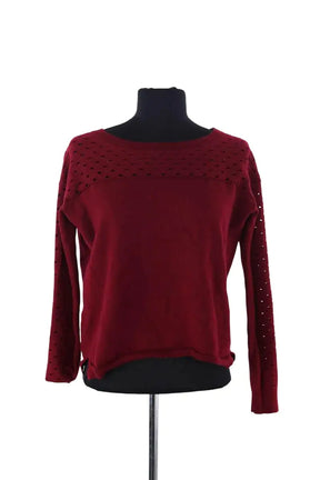 Pull The Kooples Marron en Laine, taille M - Seconde Main