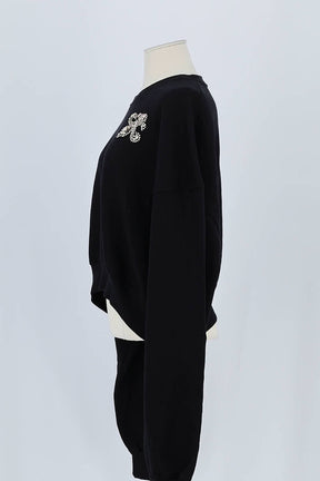 Pull The Kooples Noir en Coton