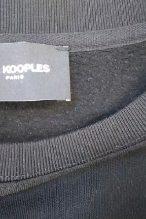 Pull The Kooples Noir en Coton