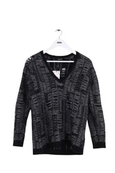 Pull The Kooples Noir en Synthétique, taille M - Seconde Main
