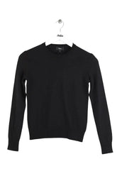 Pull Theory Noir en Laine, taille S - Seconde Main