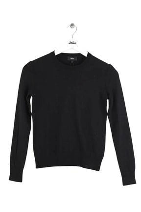 Pull Theory Noir en Laine, taille S - Seconde Main