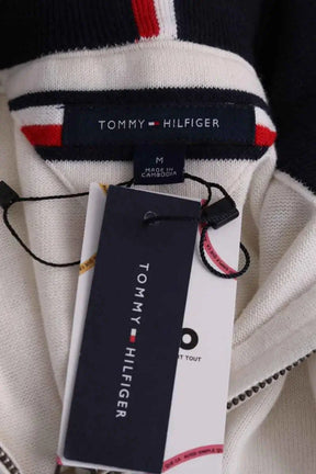 Pull Tommy Hilfiger Blanc en Coton