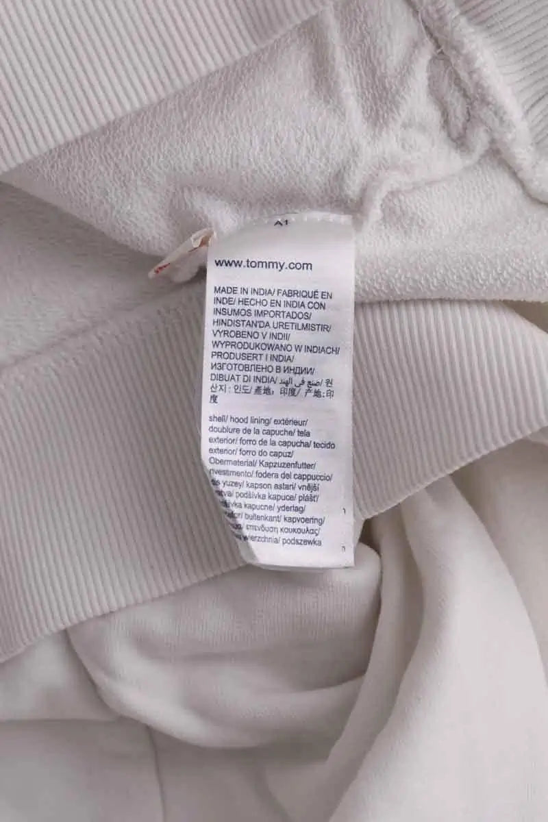 Pull Tommy Hilfiger Blanc en Coton