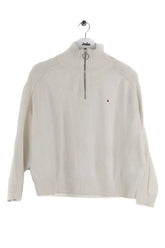 Pull Tommy Hilfiger Blanc en Coton, taille XS - Seconde Main