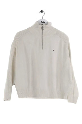 Pull Tommy Hilfiger Blanc en Coton, taille XS - Seconde Main