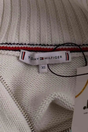 Pull Tommy Hilfiger Blanc en Coton
