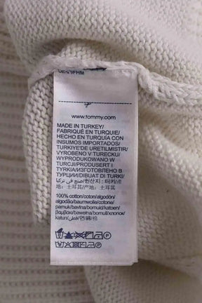 Pull Tommy Hilfiger Blanc en Coton