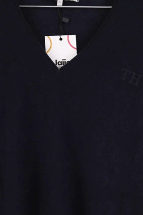 Pull Tommy Hilfiger Marine en Laine