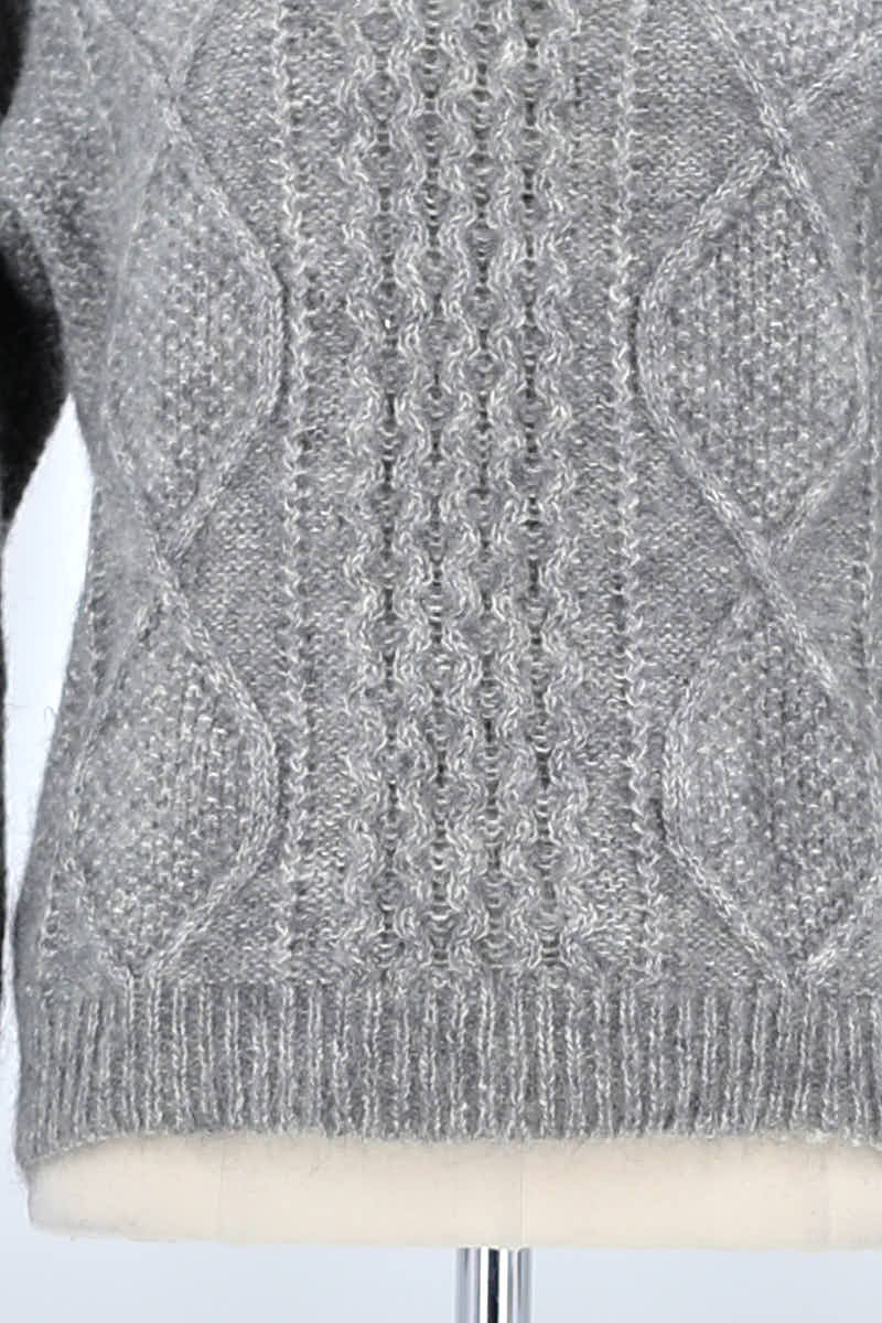 Pull Valentine Gauthier Gris en Polyamide
