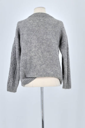 Pull Valentine Gauthier Gris en Polyamide
