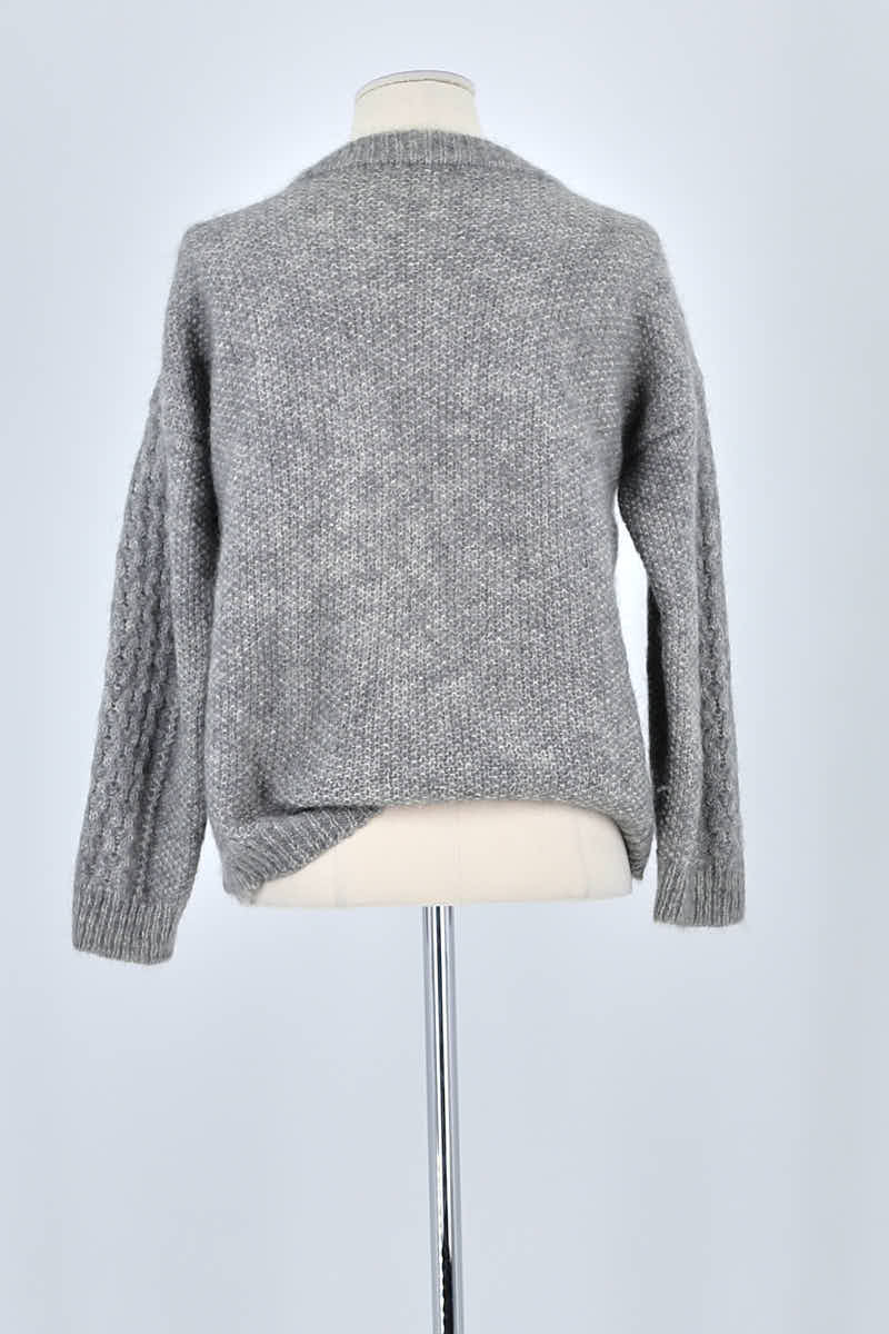 Pull Valentine Gauthier Gris en Polyamide