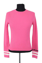 Pull Valentino Rose en Viscose, taille M - Seconde Main