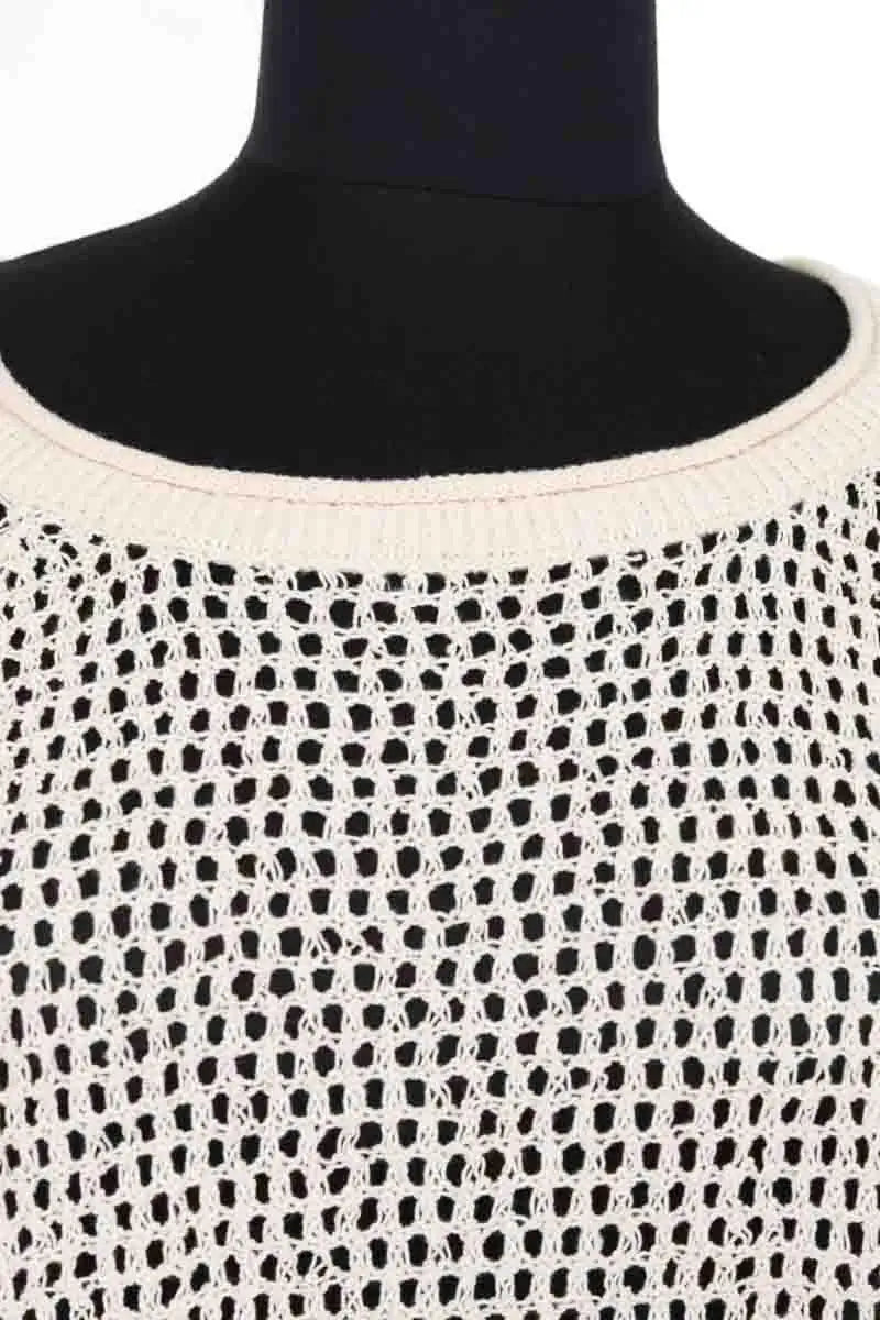 Pull Vanessa Bruno Ecru en Synthétique