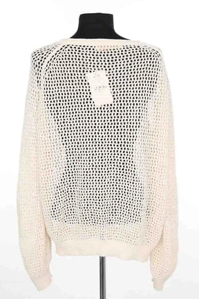 Pull Vanessa Bruno Ecru en Synthétique