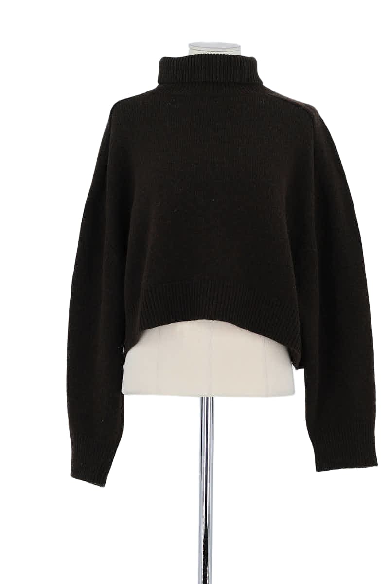 Pull Vanessa Bruno Marron en Laine, taille S - Seconde Main