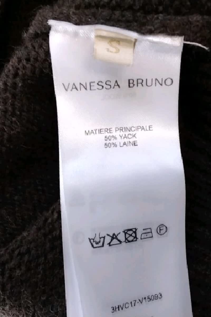 Pull Vanessa Bruno Marron en Laine