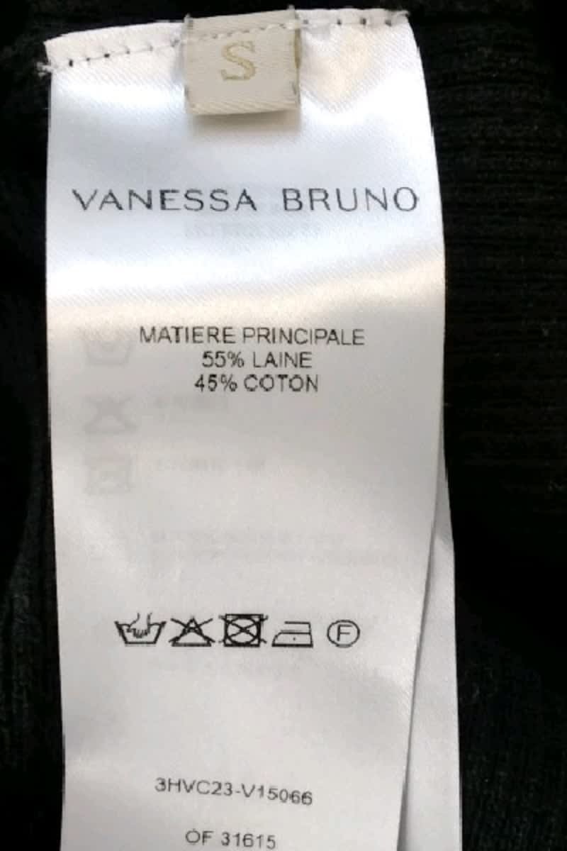 Pull Vanessa Bruno Noir en Laine