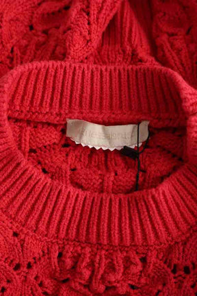 Pull Vanessa Bruno Rouge en Coton