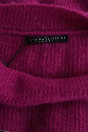 Pull Vannina Vesperini Rose en Synthétique