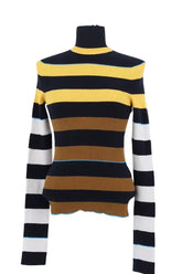 Pull Victoria Beckham Multicolore en Coton, taille XS - Seconde Main