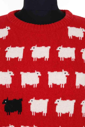 Pull Warm & Wonderful Rouge en Laine