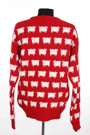 Pull Warm & Wonderful Rouge en Laine