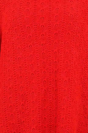 Pull Yohji Yamamoto Rouge en Laine