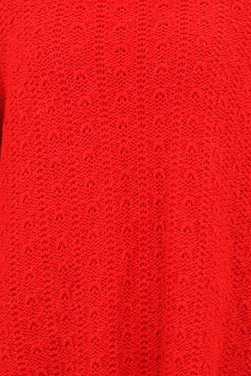 Pull Yohji Yamamoto Rouge en Laine