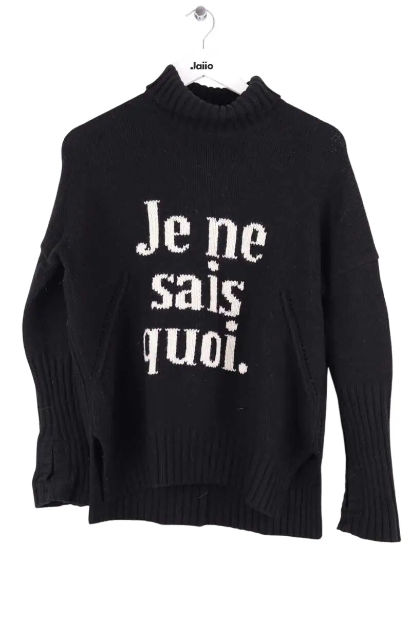 Pull Zadig & Voltaire Alma je ne sais quoi Noir en Laine, taille S - Seconde Main