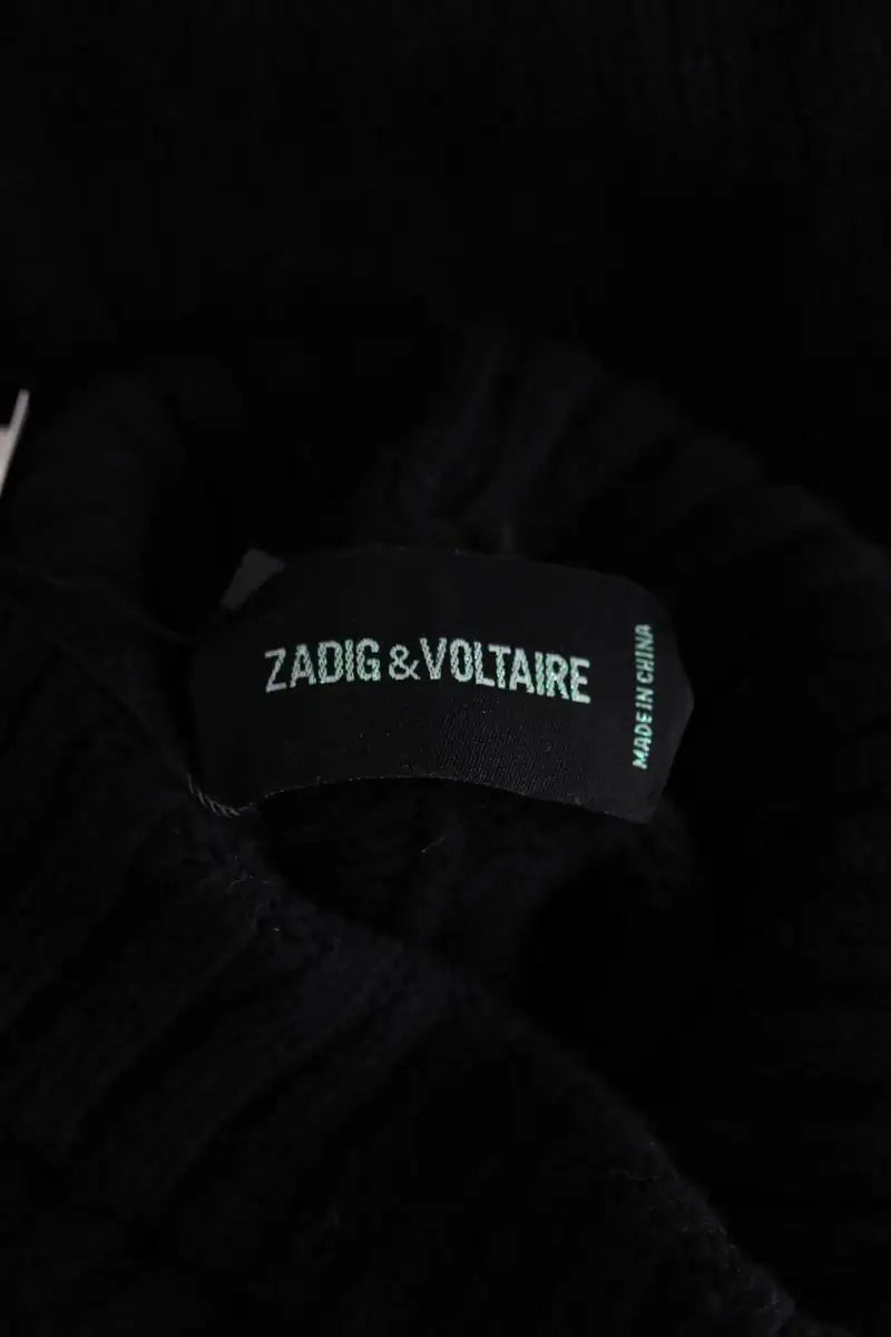 Pull Zadig & Voltaire Alma je ne sais quoi Noir en Laine