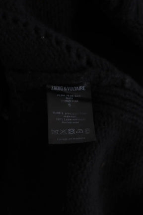 Pull Zadig & Voltaire Alma je ne sais quoi Noir en Laine