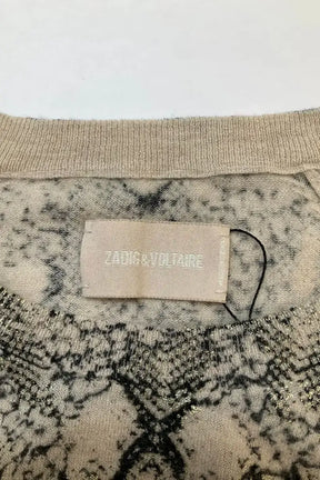 Pull Zadig & Voltaire Beige en Cachemire